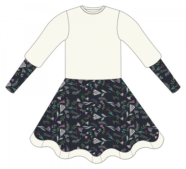 Kinder Kleid "Stella" - Langarm