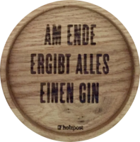 Untersetzer "Ende" Untersetzer "Ende"