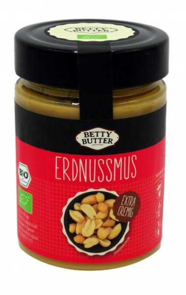 Bio Erdnussmus, geröstet, 330 g