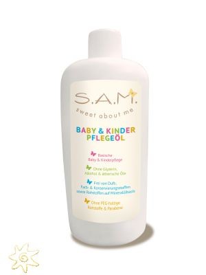 S.A.M. Baby & Kinder Pflegeöl (100 ml)